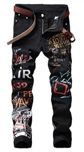 Stylish Black Skinny Denim Jeans for Men