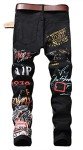 Stylish Black Skinny Denim Jeans for Men