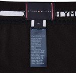 Tommy Hilfiger - Men's Boxer Shorts - Multipack Trunks For Men - 3 Pack Underwear Man - Signature Waistband Elastic - Black - Size L