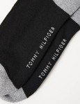 Tommy Hilfiger Men's CREW Socks (Pack of 2), black, 6-8 UK