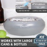 CHILLPILL Instant Drink Chiller - Rapid Beverage Chiller for Cans 12 oz or 16 oz & Glass Bottles - Portable Instant Beverage Cooler - Fast & Efficient Instant Drink Cooler for Parties, Picnics & BBQs
