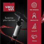 Vacu Vin Active Cooler Wine Chiller - Reusable, Flexible Wine Bottle Cooler - Silver - Wine Cooler Sleeve for Standard Size Bottles - Insulated Wine Bottle Chiller to Keep Wine Cold and Refreshing
