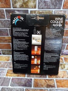 Vacu Vin Active Cooler Wine Chiller - Reusable, Flexible Wine Bottle Cooler - Silver - Wine Cooler Sleeve for Standard Size Bottles - Insulated Wine Bottle Chiller to Keep Wine Cold and Refreshing