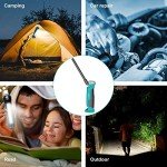 klarus WL1 Inspection Lamp Rechargeable, Multiple Uses Work Light, 550 Lumens Inspection Light with Magnetic Base & Hook, 180°Rotate Foldable Inspection Torch for Car Repair Indoor Outdoor Uses