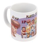 Grupo Erik Street Fighter - Player Select Ceramic Mug | 35 cl / 350 ml / 11.8 oz - 3.74 x 3.15 inches / 9.5 x 8 cm | Street Fighter Mug | Coffee Mug | Tea Mug | Cool Gifts | Gamer Gifts
