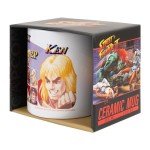 Grupo Erik Street Fighter - Player Select Ceramic Mug | 35 cl / 350 ml / 11.8 oz - 3.74 x 3.15 inches / 9.5 x 8 cm | Street Fighter Mug | Coffee Mug | Tea Mug | Cool Gifts | Gamer Gifts