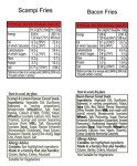 Bacon Fries 24 x 24g and Scampi Fries 24 x 27g Pub Card Bundle