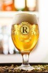 CROWNLY CRYSTAL® Personalised Gifts for Men Beer Glasses Mens Gifts for Dad Christmas Gifts for Him Grandad Birthday Gifts for Men Boyfriend Gifts for Brother Leaving Gifts for Men Pint Glass (R)