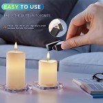 Coquimbo Gifts for Men Dad Him Electric Lighter, USB Rechargeable Arc Lighter Windproof Flameless Plasma Lighter with Battery Display, Birthday Gifts for Men, Boyfriend, Husband