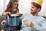 Dads Mug - Gifts for Dad - This Guy has The Daughter - Fathers Day Mug from Daughter, Birthday Gifts for dad, Christmas Presents - Coffee Mugs - wm7415