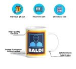 Baldi Gift Mug Funny Gift for Bald Man Gift for Bald Dad. Gift for Stepdad. Baldi Mug Gift for Fathers Fathers Day Mug Grandad Mug Funny Novelty Bald Mens Boys Gift Present for Dad