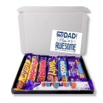 Best Dad Chocolate Gift Hamper - Chocolate Lover Gift Box Hamper - 8 Chocolate Bars - Dad Gift - Dad Thank You Gift - Gifts For Dad - Ultimate Chocolate Gift Box - Dad Birthday Gifts