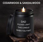 Dad Gifts from Daughter, Son - Father's Day Gifts for Dad Candle for Dad Birthday Gifts for Dad Fathers Day Candles Gifts for Dad Daddy Presents for Dad