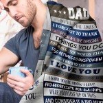 Gifts for Dad, Dad Gifts, Christmas Birthday Gifts for Dad- Soft Flannel Blanket 50”X 60”- Dad Birthday Gifts, Best Dad Gifts from Daughter Son, Daddy Gifts, Father Gifts, Present for Dad/Daddy/Father