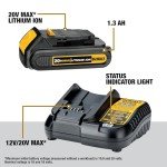 DEWALT - 20V MAX Power Tool Combo Kit, Cordless Power Tool Set, 2 Tools with 2 Batteries and Charger Included (DCK277D2)