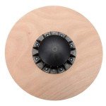 ROMIX® Wooden Balance Board, Wobble Board Training Physio 40cm Non-Slip Round Self Fitness Trainer Body Exercise Gym Sports Performance Enhancement Rehabilitation Physical Therapy for Boys Men Women