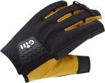 Gill Pro Sailing Gloves - Short Finger with 3/4 Length Fingers for Sailing, Paddle & Board Sports, Kayaking or Windsurfing