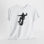 Skater Silhouette Nose Grind Retro T-Shirt, Skateboarding Tee, Urban Streetwear, Graphic Shirt, Skate Park Apparel