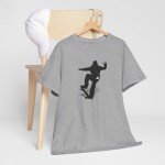 Skater Silhouette Nose Grind Retro T-Shirt, Skateboarding Tee, Urban Streetwear, Graphic Shirt, Skate Park Apparel