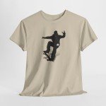 Skater Silhouette Nose Grind Retro T-Shirt, Skateboarding Tee, Urban Streetwear, Graphic Shirt, Skate Park Apparel