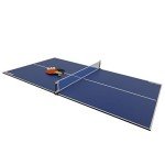 VIAVITO Flipit 6ft Table Tennis Top, Indoor Games Table, Table Tennis Set Inc. Bats, Balls, Net & Posts, for Families Adults and Kids, Reversible Ping Pong Folding Top