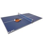 VIAVITO Flipit 6ft Table Tennis Top, Indoor Games Table, Table Tennis Set Inc. Bats, Balls, Net & Posts, for Families Adults and Kids, Reversible Ping Pong Folding Top