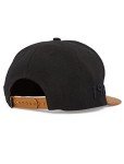 Tokyo Laundry Men's Myshkin Flat Peak Snapback Baseball Cap - Black - One Size