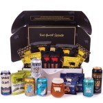 Serious Pig + Brewdog 'Big Night In' | Gift Hamper | Craft Beer And Snacks With Glassware and Tasting Notes | (18 Pack)