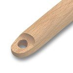 Engraved Wooden Spoon - Funny Rude Bad Secret Santa Gift for Adults - 'Here is A Spoon Because You Can Get F**k All for A Fiver' - Affordable & Fun Baking Gift for Men/Women (Here is A Spoon - Fiver)