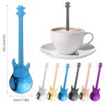 Guitar Themed Coffee Spoon Set for Men