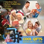 Mens Gifts for Christmas Dad Presents - Snowflake Multi Tools DIY Gifts for Men Gadgets 2023 Mens Xmas Small Gifts for Advent Calendar Secret Santa Gifts Christmas Stocking Fillers for Men Him Husband