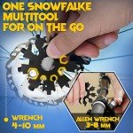 Mens Gifts for Christmas Dad Presents - Snowflake Multi Tools DIY Gifts for Men Gadgets 2023 Mens Xmas Small Gifts for Advent Calendar Secret Santa Gifts Christmas Stocking Fillers for Men Him Husband