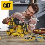LEGO 42131 Technic App-Controlled Cat D11 Bulldozer, Model Building Set for Adults, Remote Control Construction Motor Vehicle, Gifts for Men, Women, Him or Her
