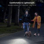 Rechargeable LED Headlamp with 6 Modes for Outdoor Adventures