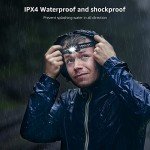 Rechargeable LED Headlamp with 6 Modes for Outdoor Adventures