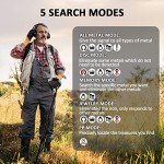 Professional Metal Detector for Men - Waterproof, Accurate