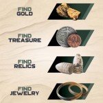 All-Terrain Metal Detector with Headphones & Accessories