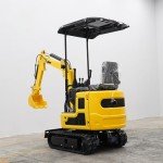 Mini Excavator Machine for Garden and Farm