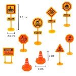 Mini Construction Vehicle Cake Toppers for Kids