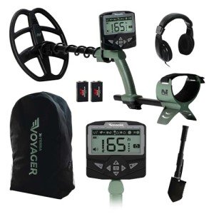 All-Terrain Metal Detector with Headphones & Accessories