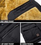 Stylish Black Puffer Jacket with Hood for Men