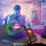 Color-Changing Galaxy Projector with Bluetooth Speaker