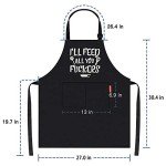 Funny BBQ Apron for Men - Perfect Gift Idea