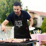 Funny BBQ Apron for Men - Perfect Gift Idea