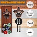 Magnetic Beer Bottle Opener – Fun Gift for Men