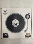 Retro Vinyl Record Coasters Set for Men