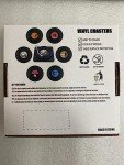 Retro Vinyl Record Coasters Set for Men