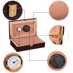 Volenx Travel Cigar Humidor with Humidifier