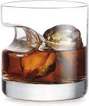 Whiskey Glass with Cigar Holder for Men