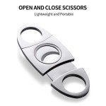 Cigar Cutter and Lighter Set for Men